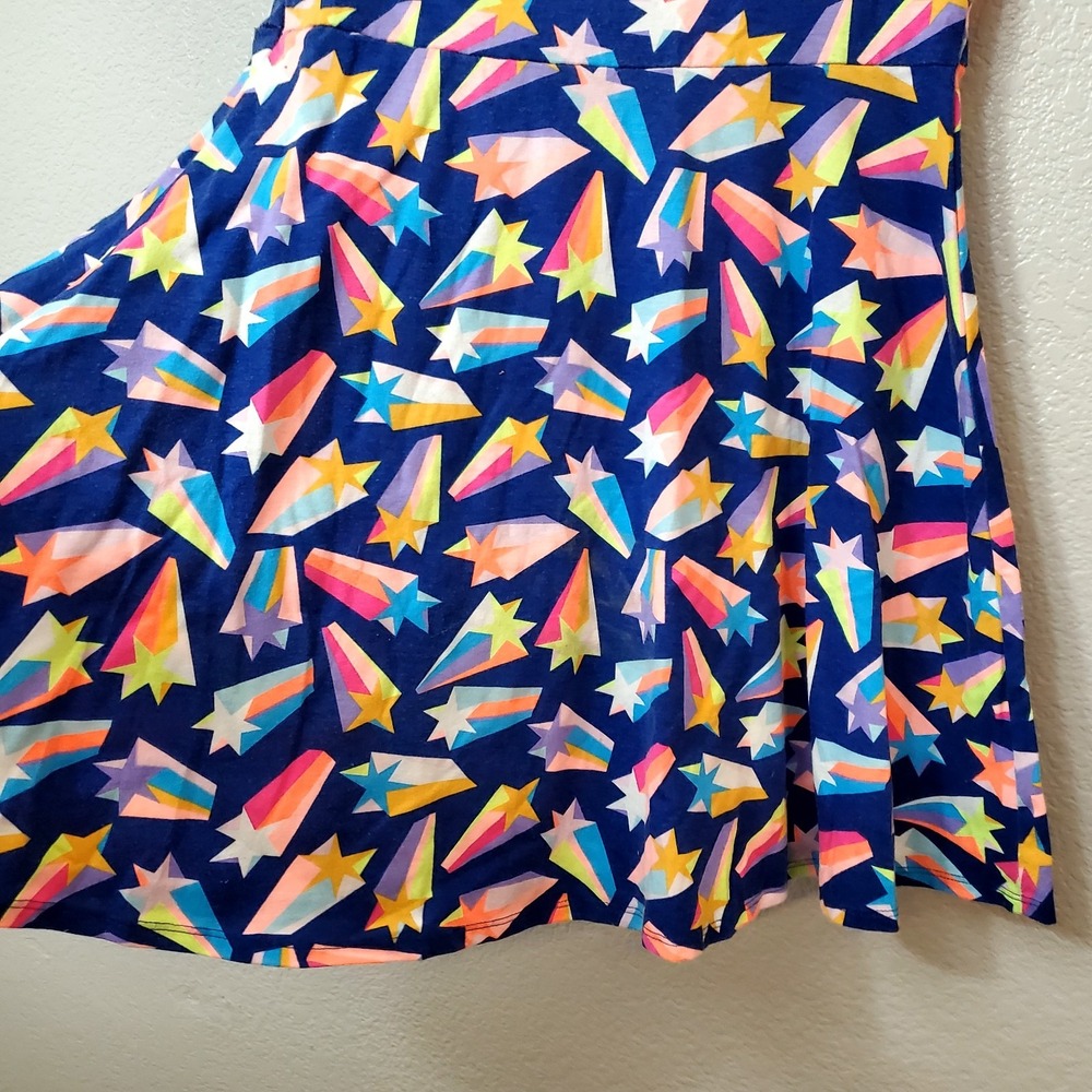 Cat & Jack Girls Geometric Multi-Colored Starburst Dress Size‎ XL 14/16 - Picture 5 of 5